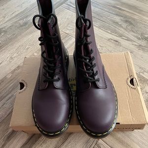 Dr Marten 1460 Pascal purple boot size 10